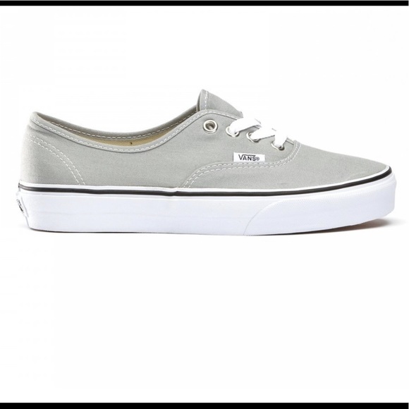 Vans Shoes - Light Gray Vans Authentic - Womens Size 8